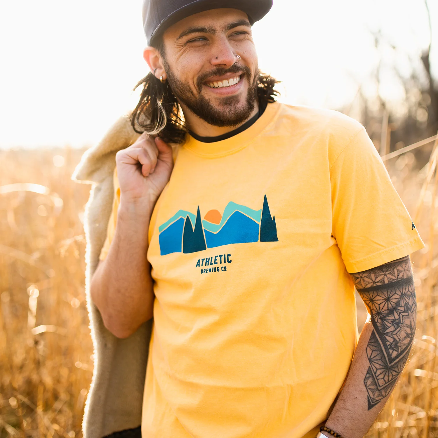 Flagship Landscape T-Shirt - Upside Dawn - Image 3