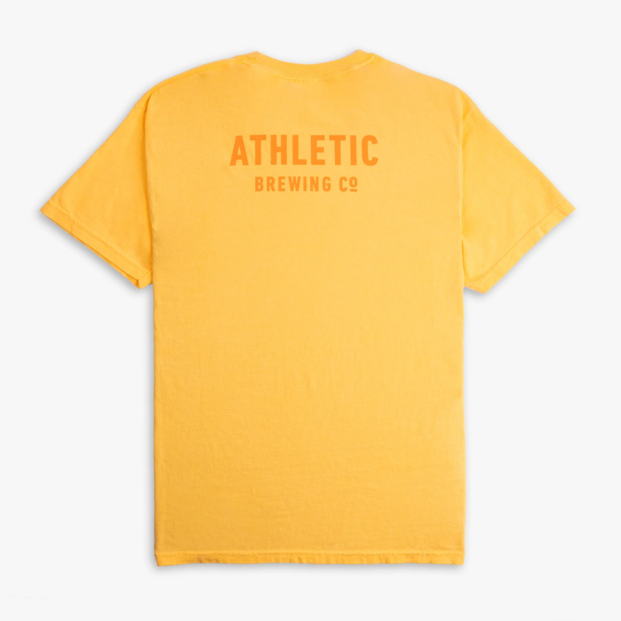 Athletic Brewing Co Logo T-Shirt - Citrus - Image 2