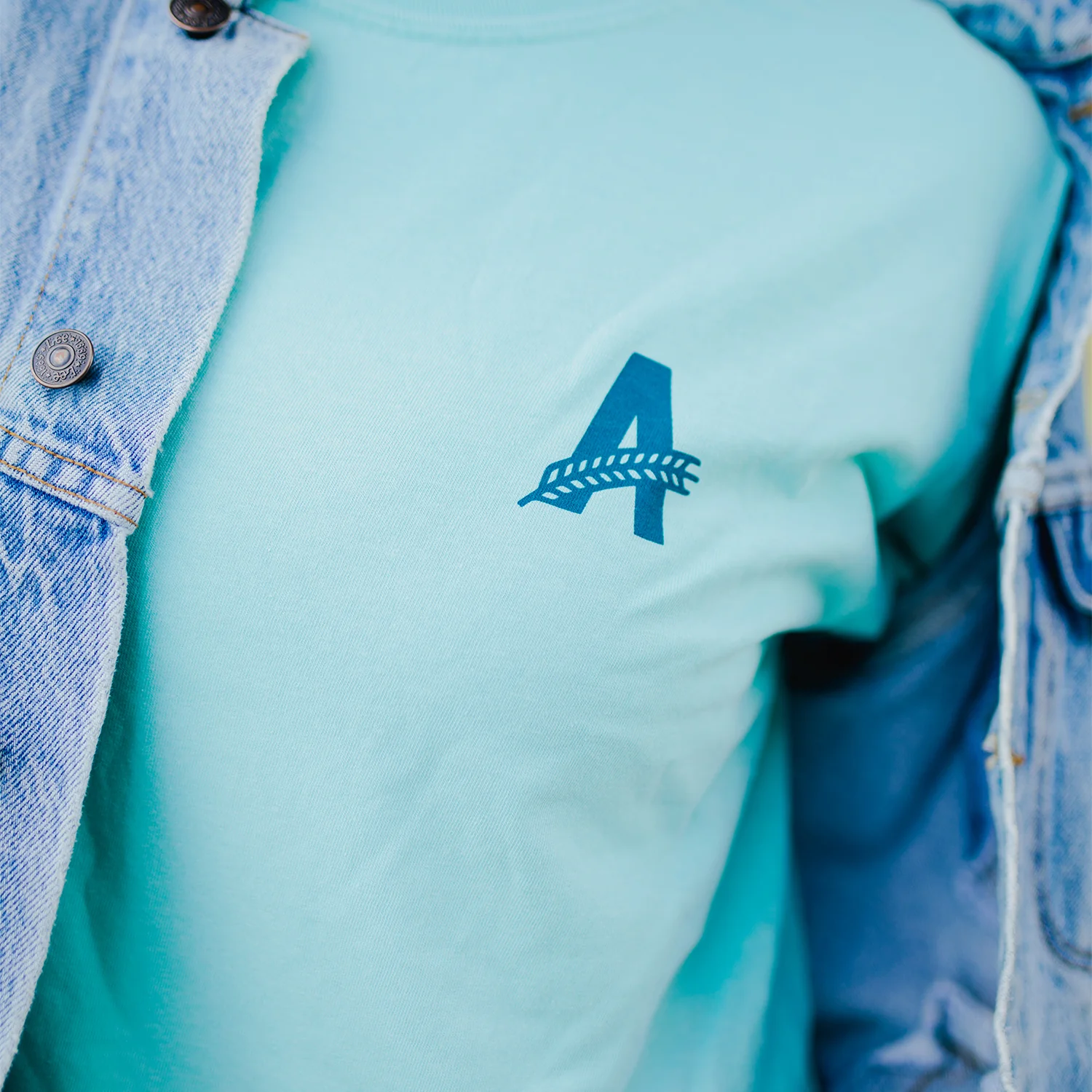 Athletic Brewing Co Logo T-Shirt - Mint - Image 2